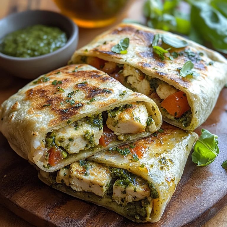 Pesto Chicken & Avocado Bacon Salad Wraps: An Incredible Ultimate Recipe