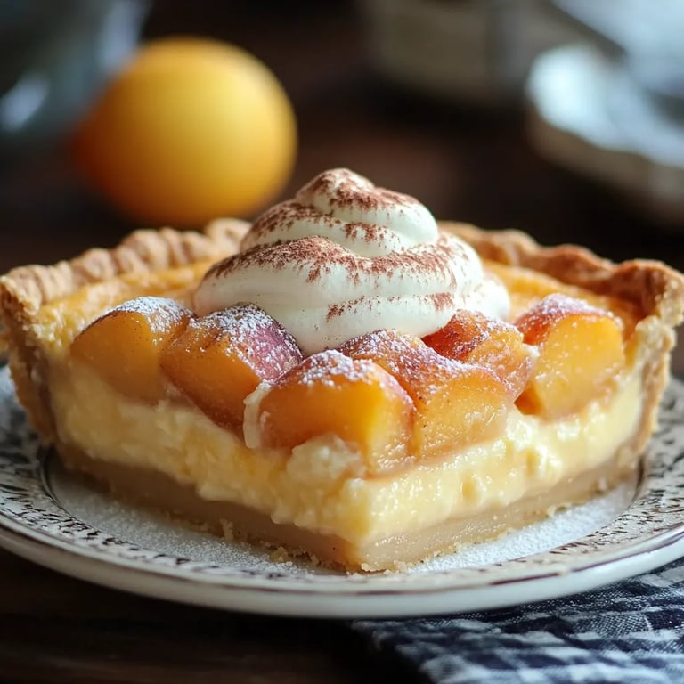 Easy Peaches & Cream Pie: An Amazing Ultimate Recipe