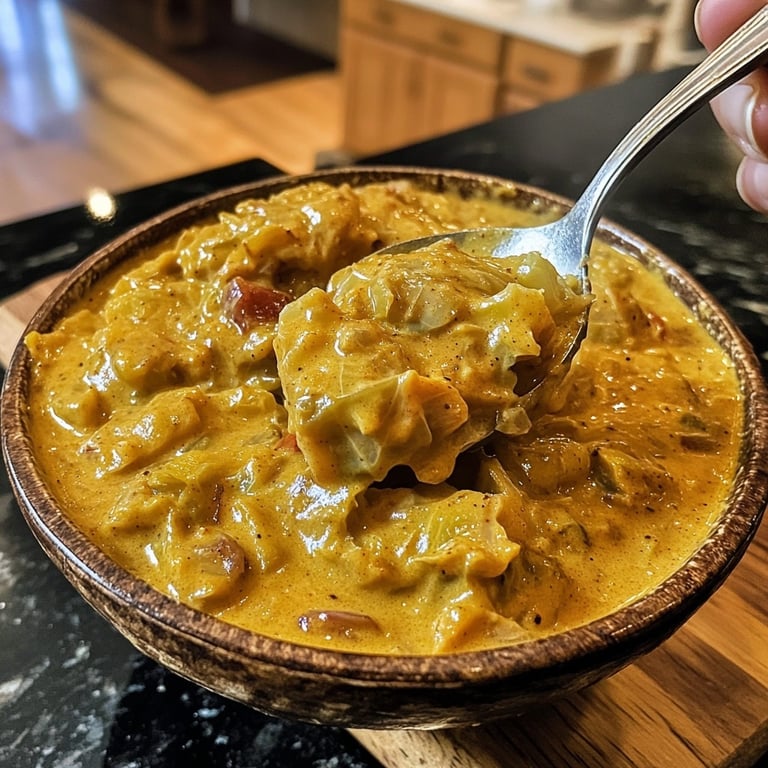 Creamy Cabbage Curry