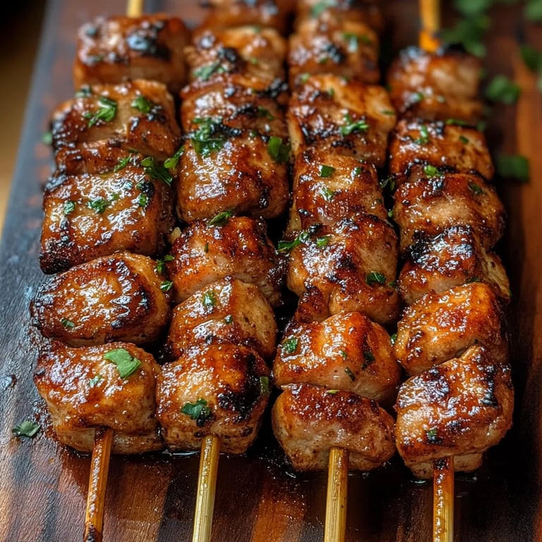 Grilled Thai Coconut Chicken Skewers: An Amazing Ultimate Recipe