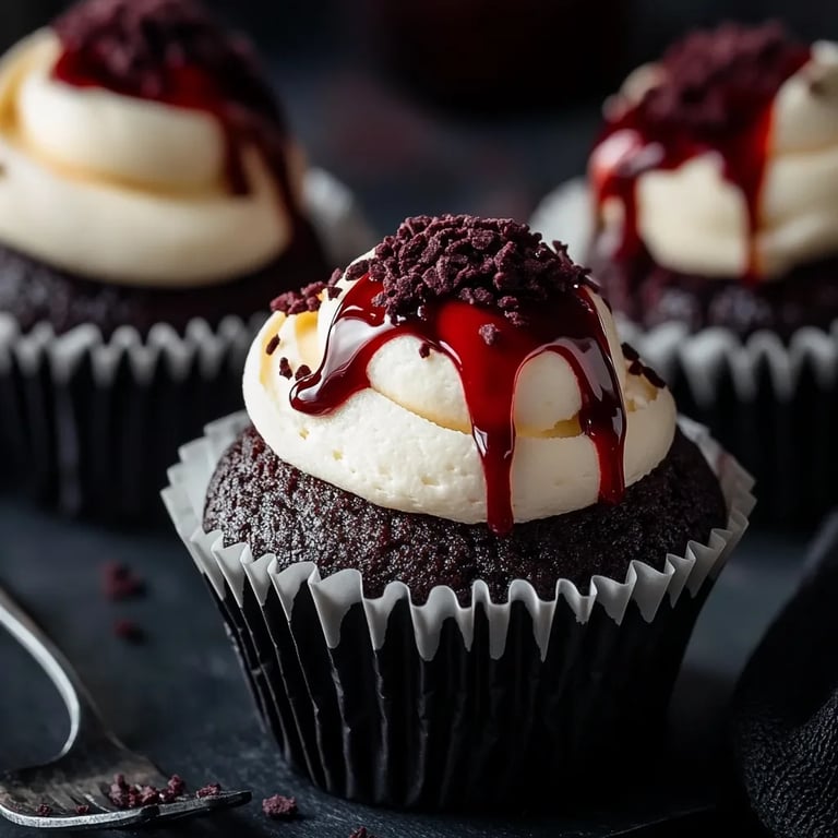 Vampire Bite Halloween Cupcakes: A Terrifyingly Incredible Recipe