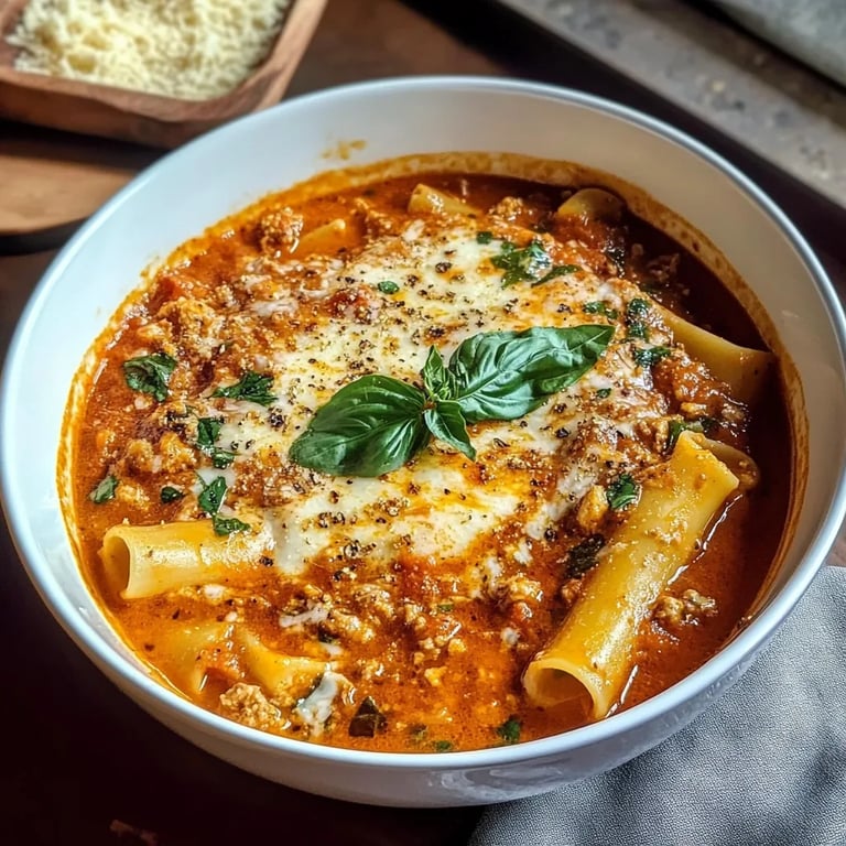 Easy Viral Lasagna Soup (One Pot!)