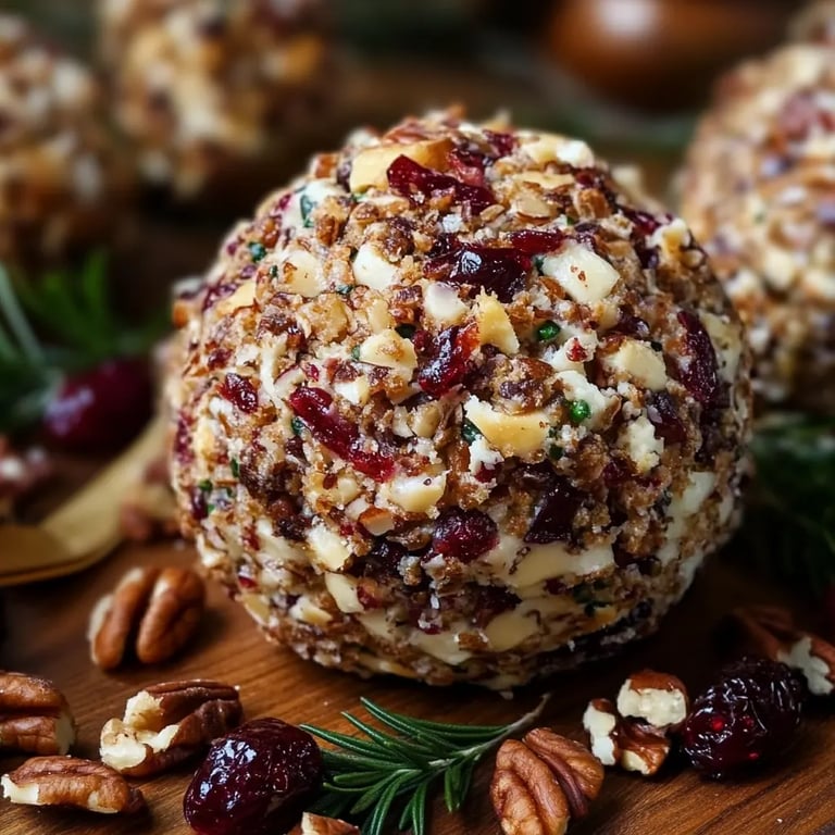 Cranberry Pecan Cheeseball