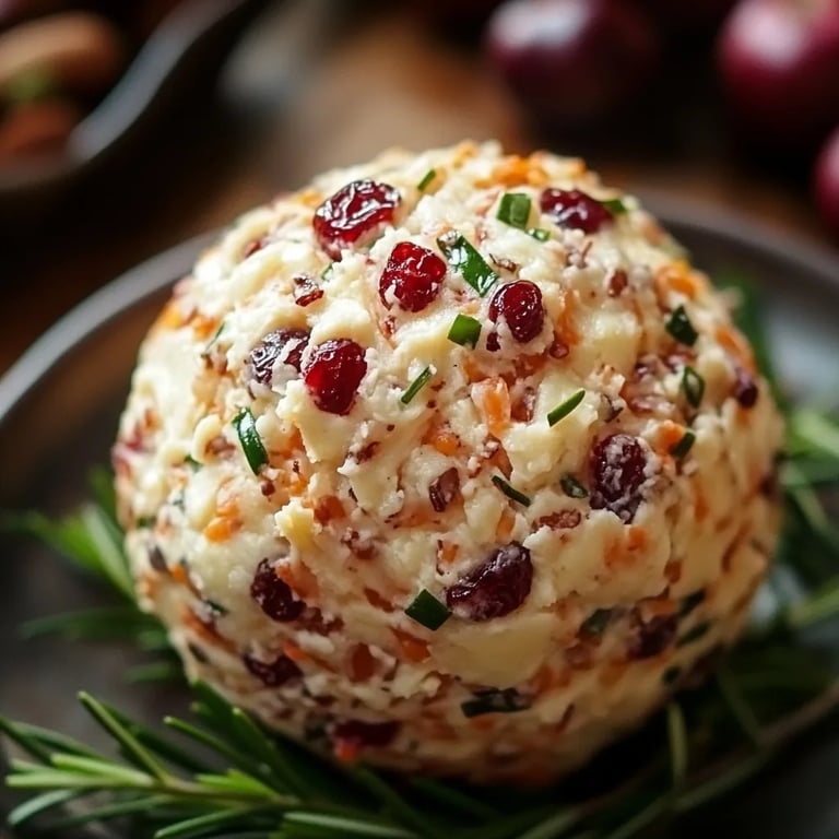 Cheddar Cranberry Cheese Ball