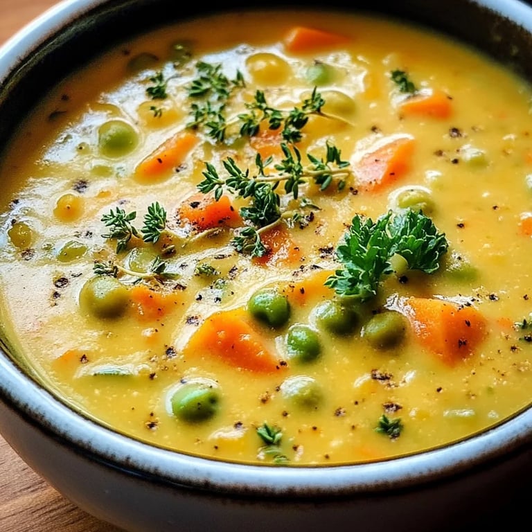 One-Pot Creamy Vegetable Soup