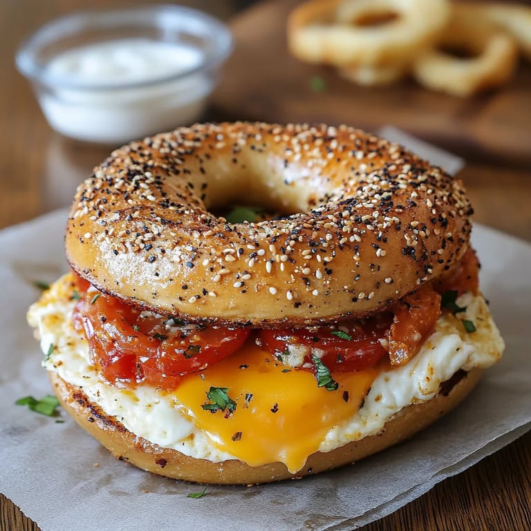 Bagel Breakfast Sandwich: An Amazing Ultimate Recipe with 7 Ingredients
