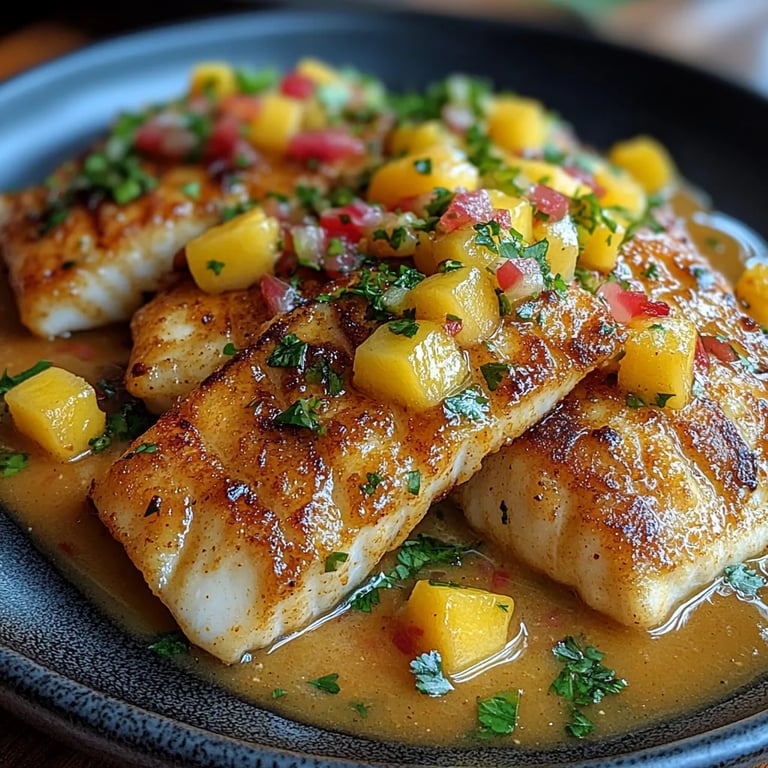 Crispy Coconut-Curry Fish with Mango Salsa: An Incredible Ultimate Recipe