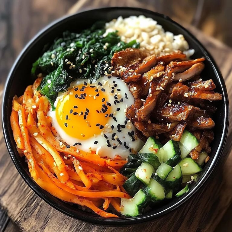 Easy Korean Bibimbap