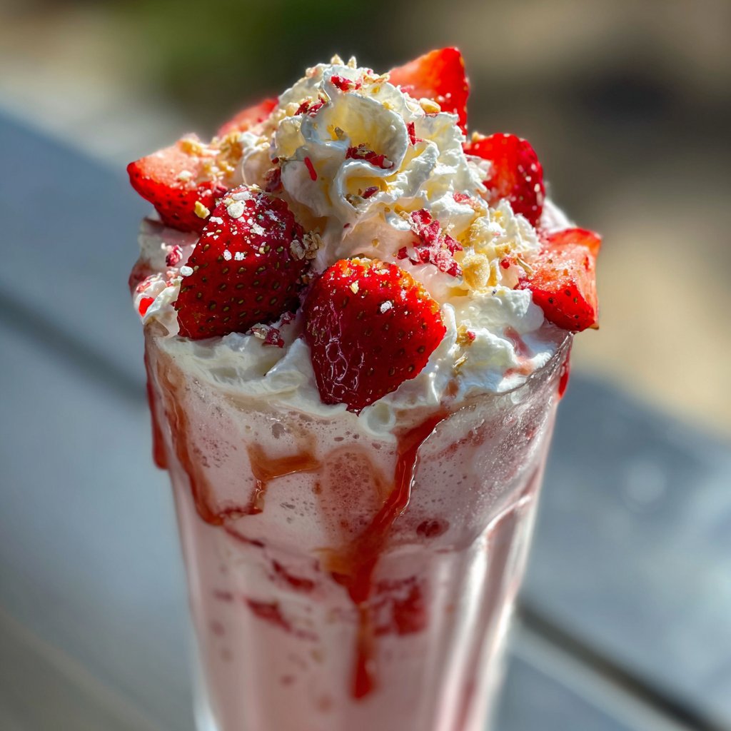 Strawberry Shortcake Milkshake